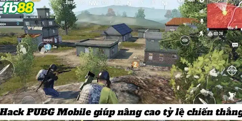 Hack PUBG Mobile giúp nâng cao tỷ lệ chiến thắng 